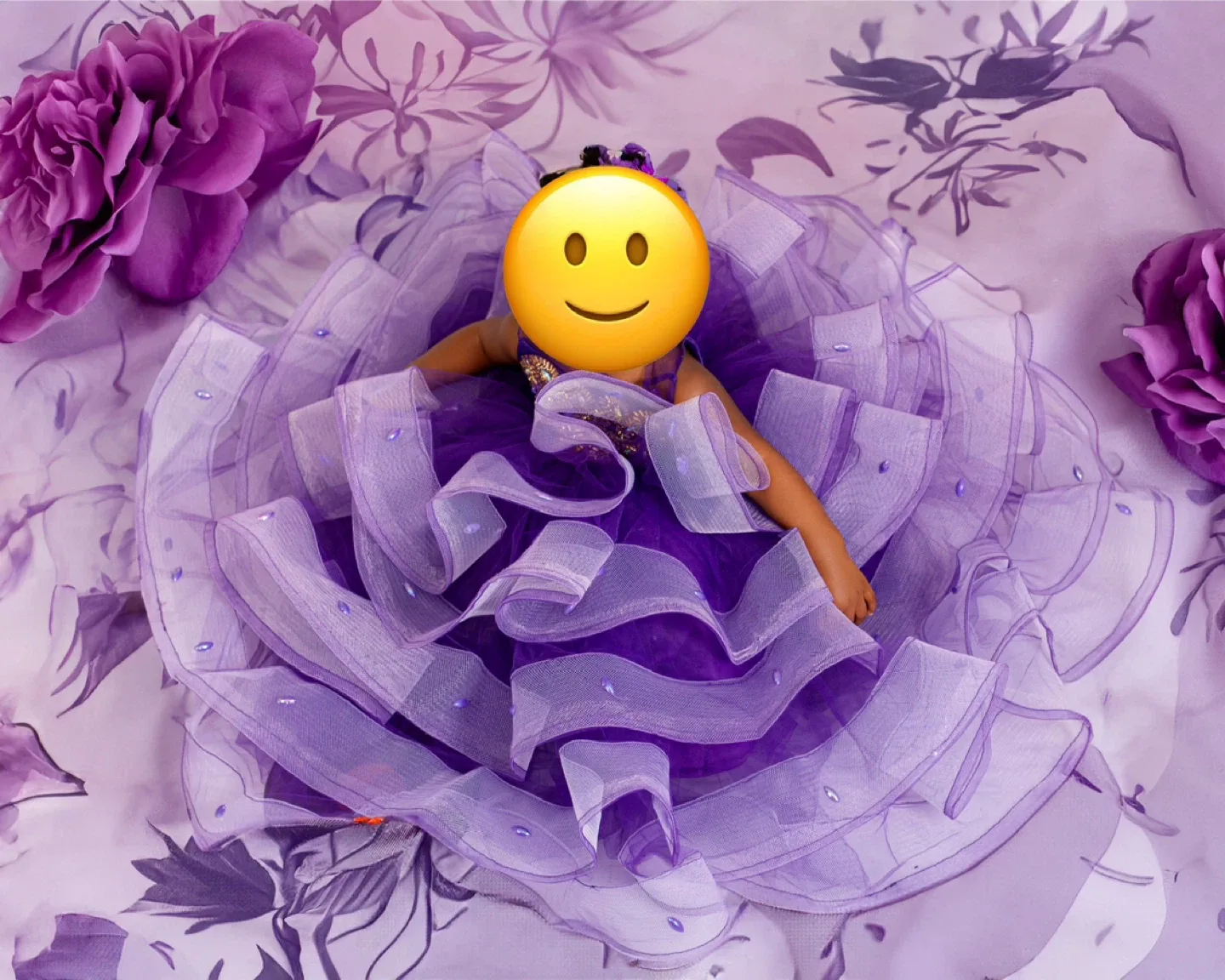 1 Year Old Baby Girl Princess Dress (Negotiable)