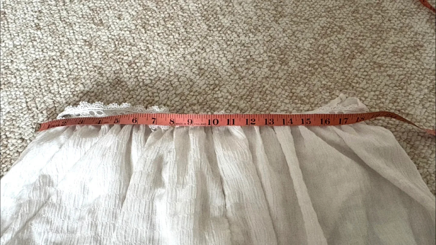 Shein Curve White Dress - Size 1XL image indicator(6)