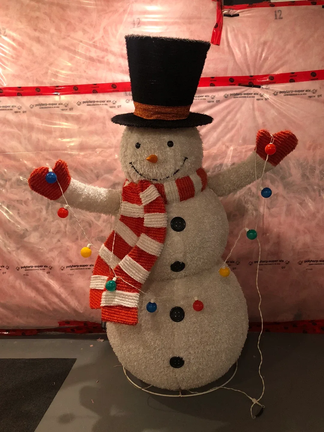 Holiday Living Lighted Snowman - 6 ft Tall image indicator(3)