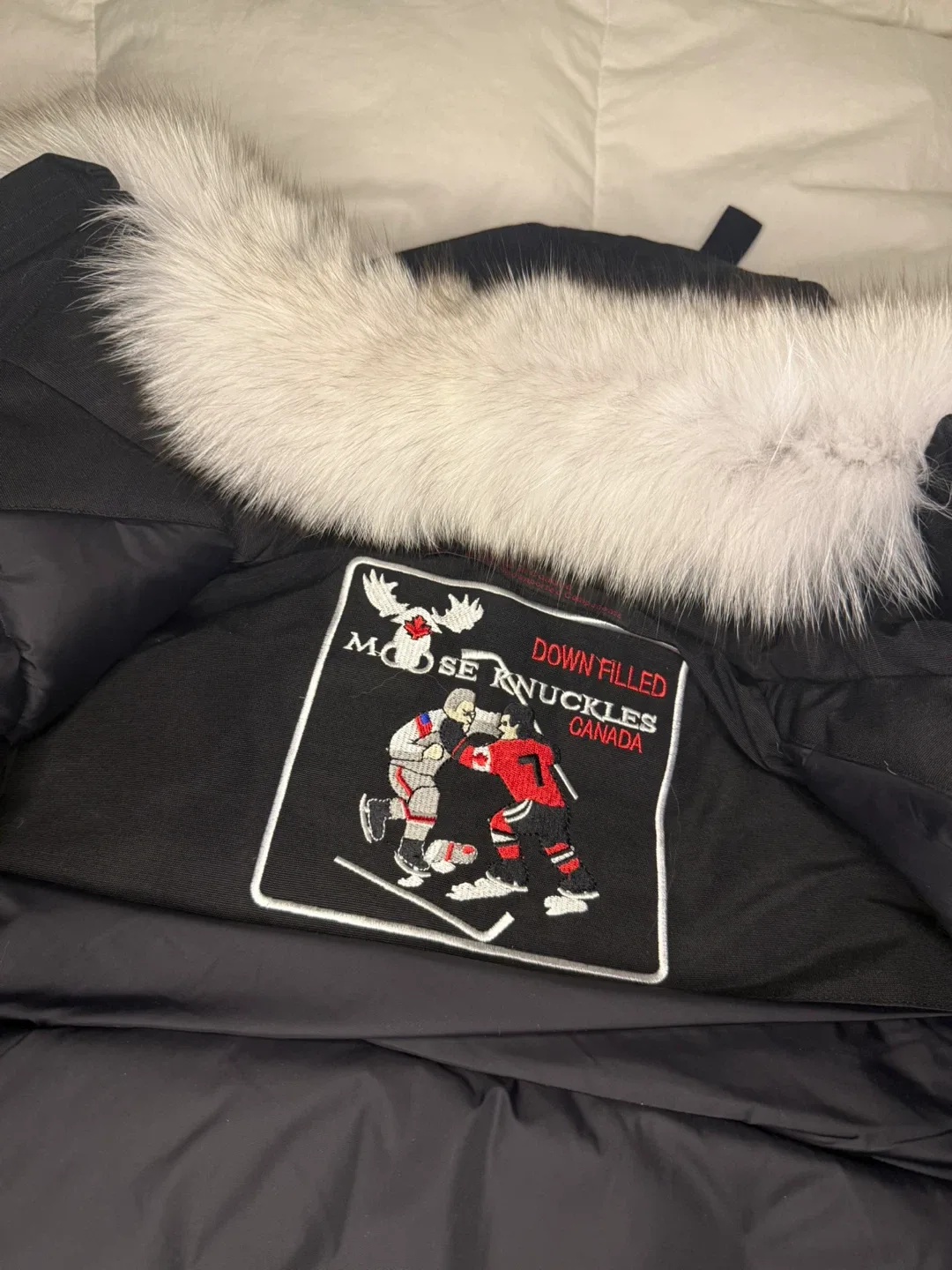 Moose Knuckles Bomber Jacket - Size M/M image indicator(4)