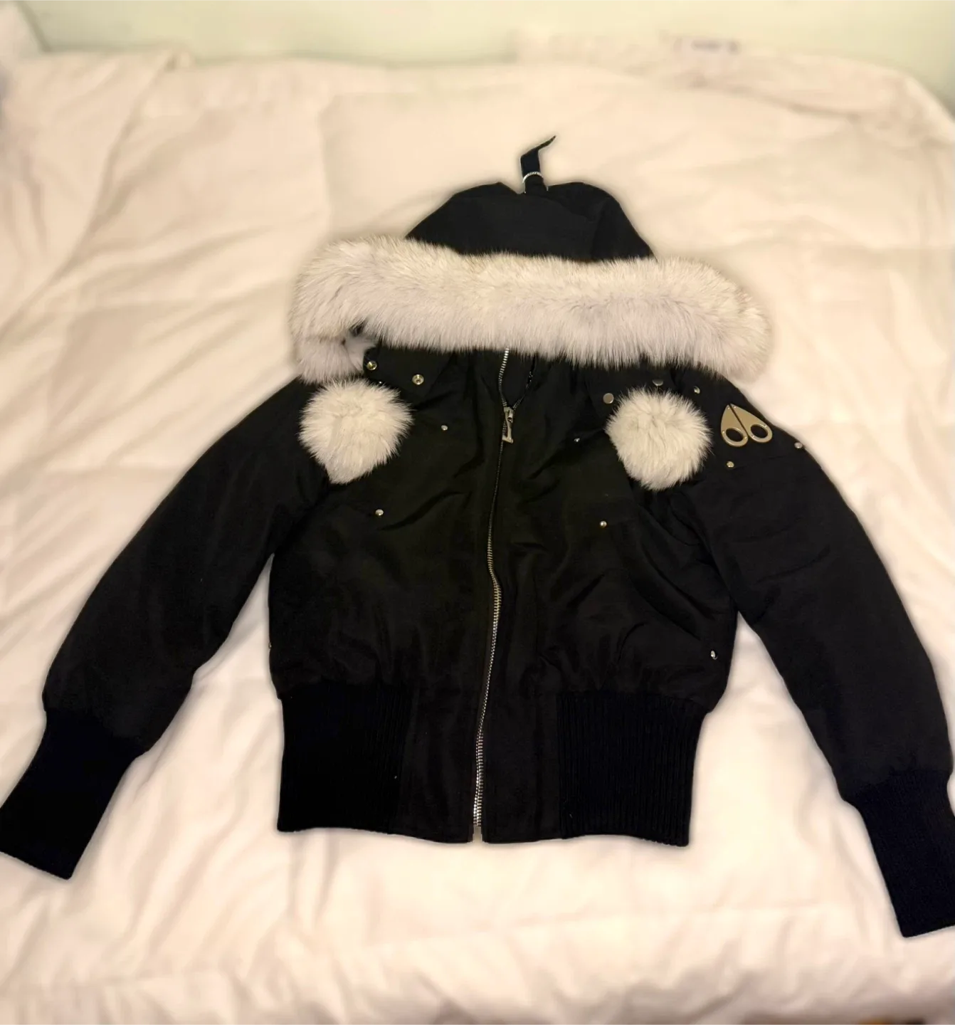 Moose Knuckles Bomber Jacket - Size M/M