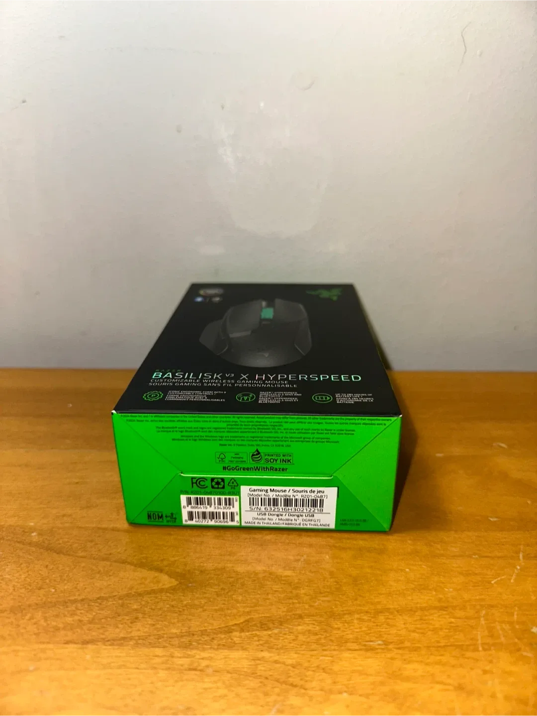 Razer Basilisk V3 X Hyperspeed Gaming Mouse - New image indicator(4)