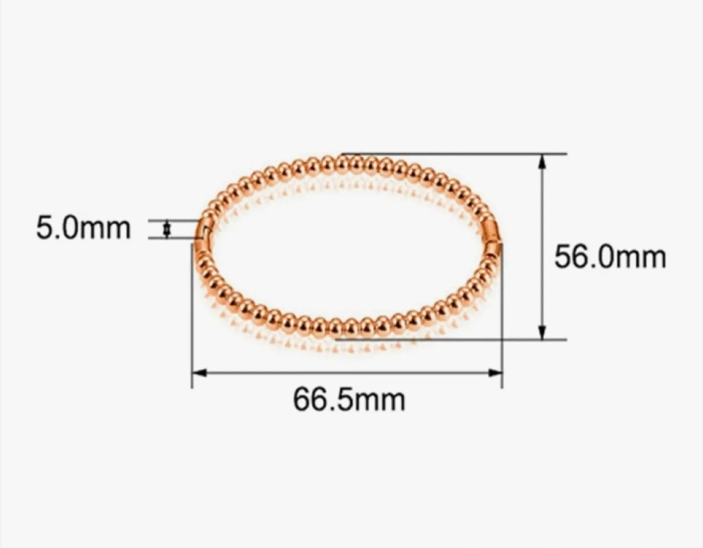 Silver Bead Bracelet #Cleanout image indicator(3)