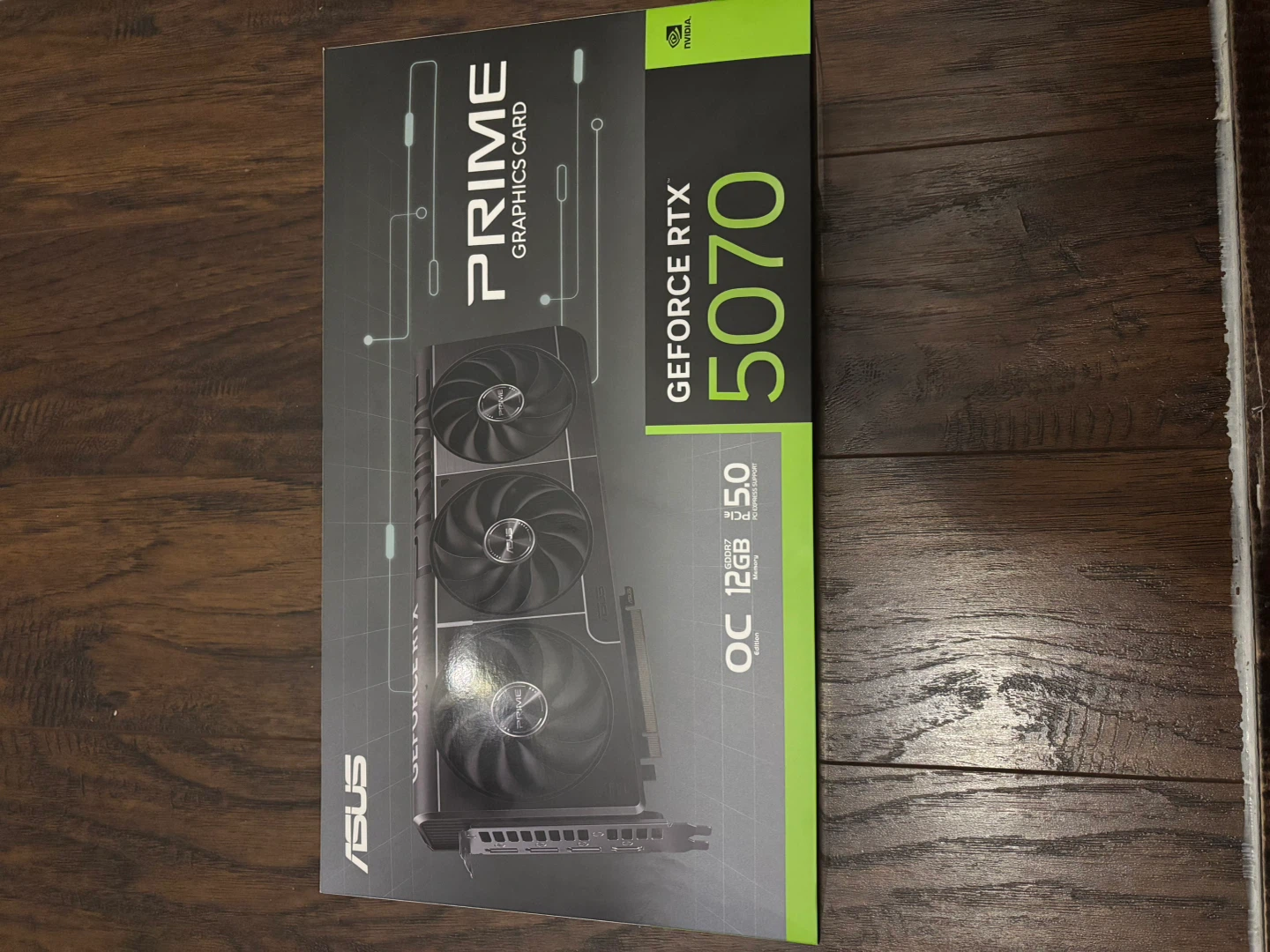 NEW ASUS Prime GeForce RTX 5070 Graphics Card 12GB