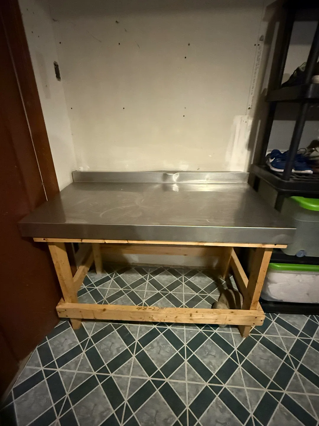 Stainless Steel Top Work Table image indicator(3)