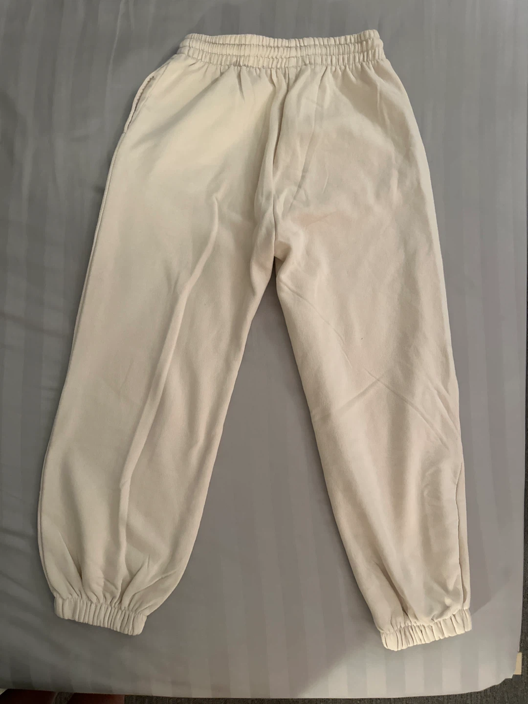 Zara Cream Joggers - M - photo 2