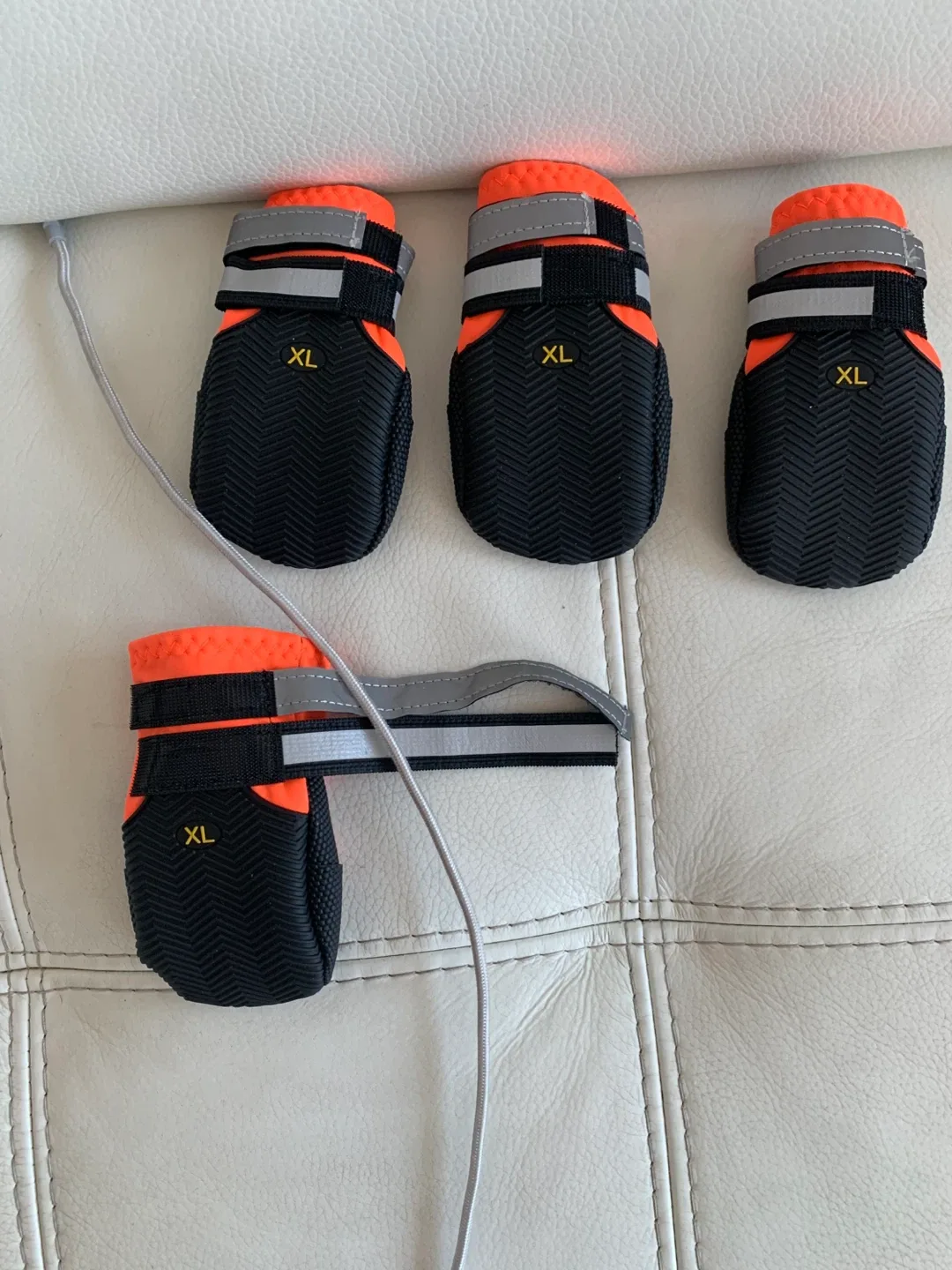 NEW! LOWER PRICE! 4 Bright Dog Boots image indicator(2)