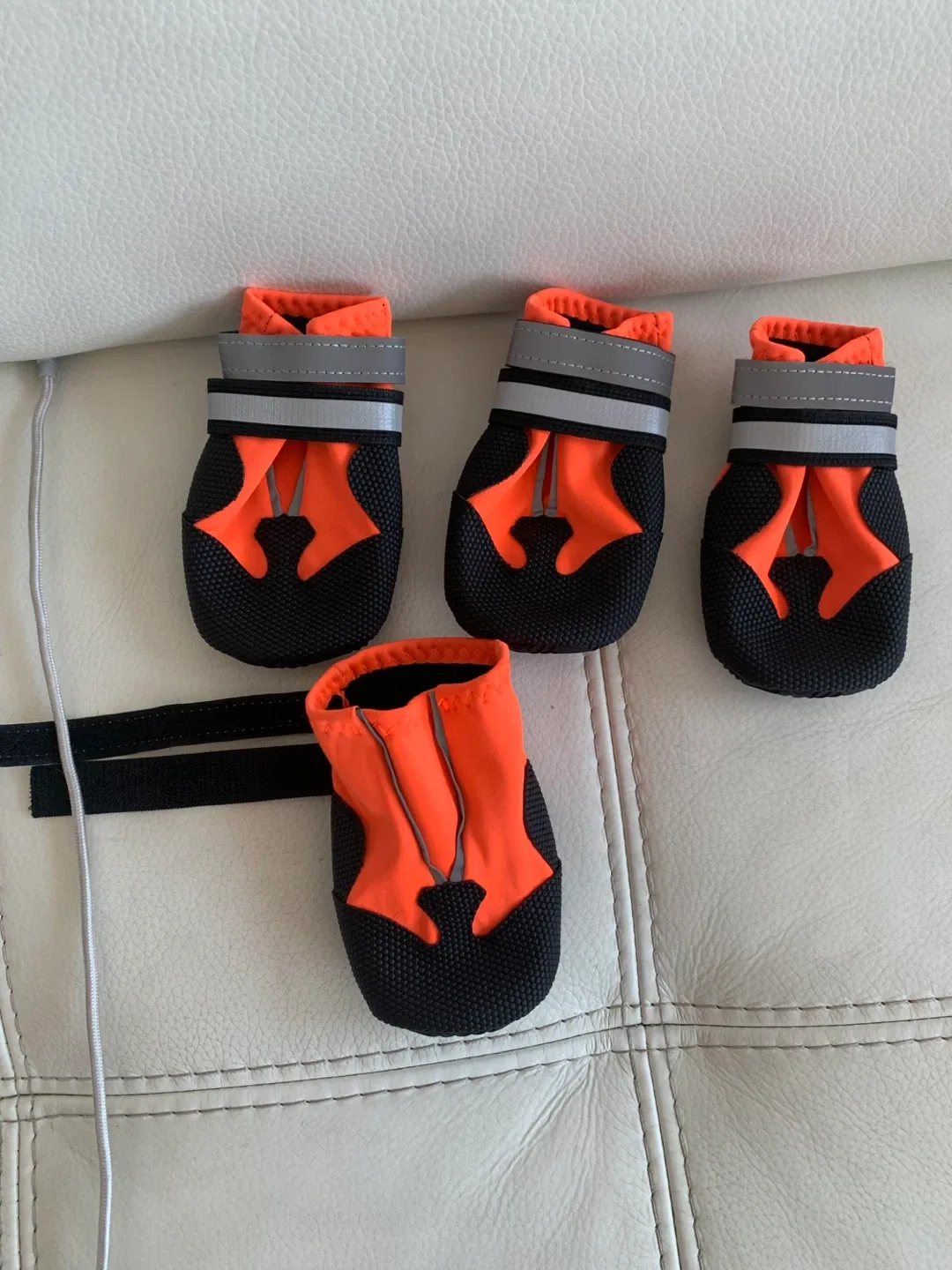 4 Bright Dog Boots - Fit L/not XL