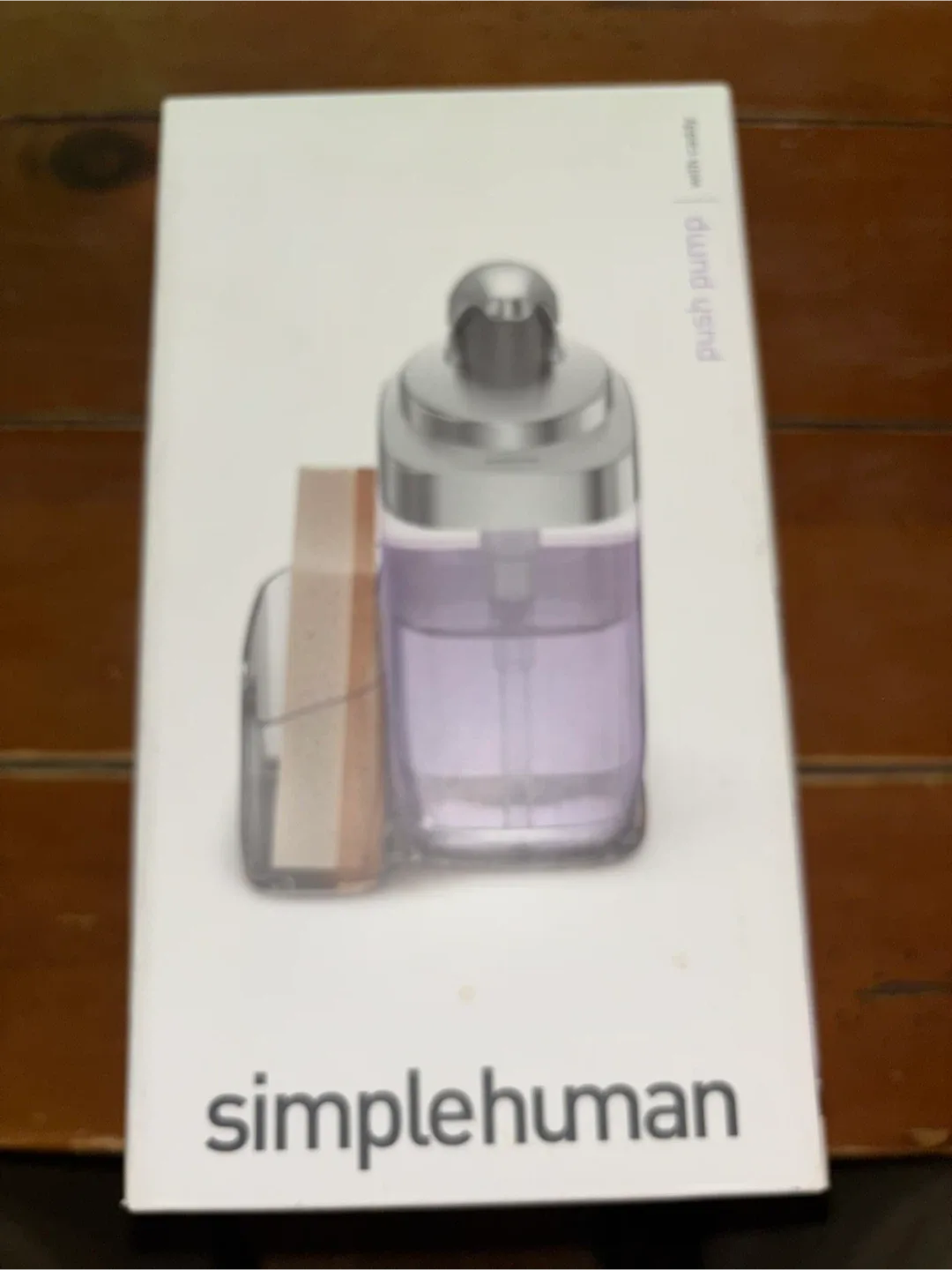 Simplehuman Push Pump with Caddy - New in Box!