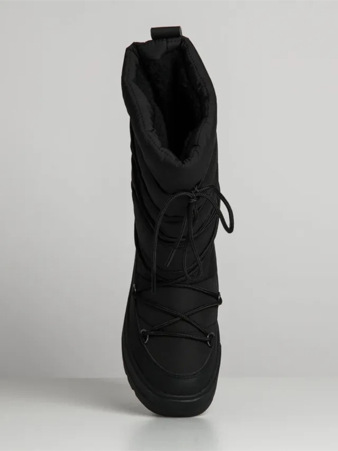 Harlow Black Platform Snow Boots - photo 2