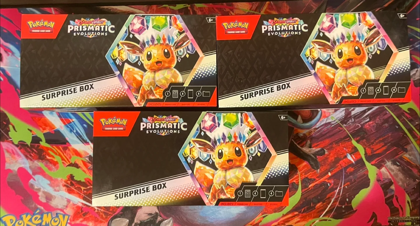 Pokemon Prismatic Opened (Over 870 cards) image indicator(2)