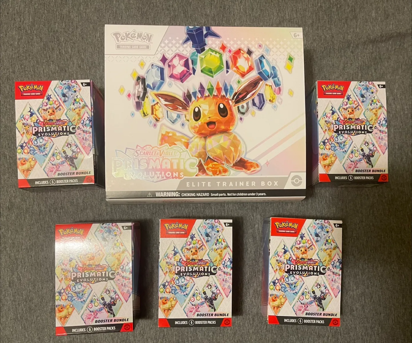 Pokemon Prismatic Opened (Over 870 cards)