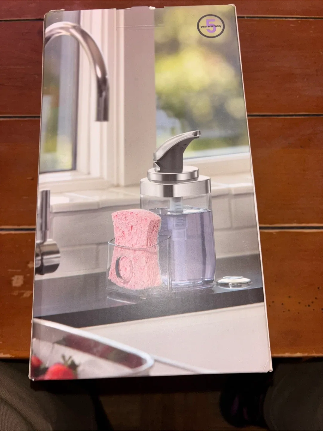 Simplehuman Push Pump with Caddy - New in Box! image indicator(2)