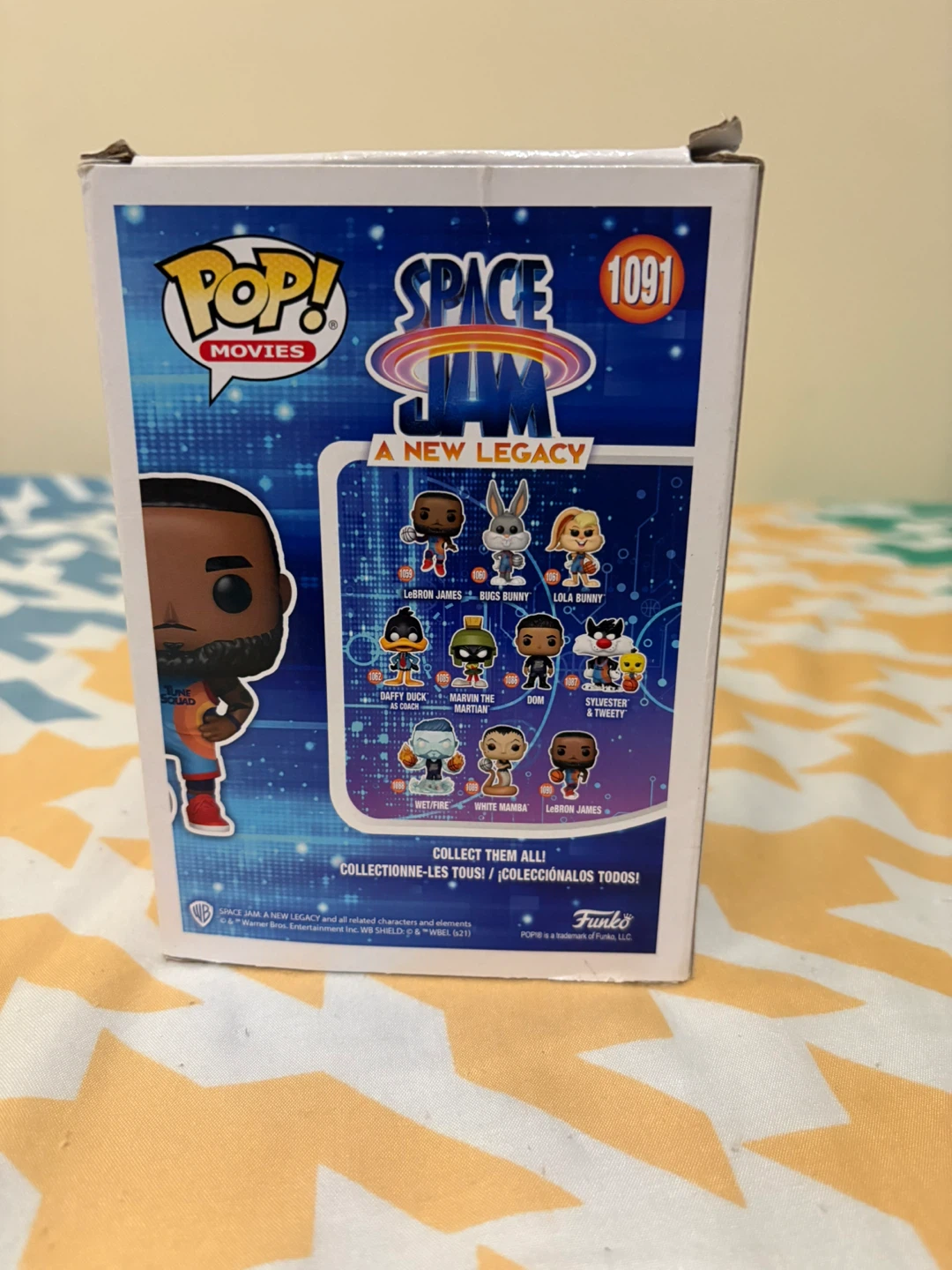 Funko Pop! Movies Space Jam: Lebron James #1091 - photo 3