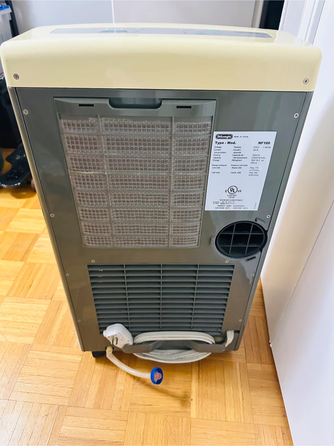DeLonghi NF100 Portable Air Conditioner - photo 5