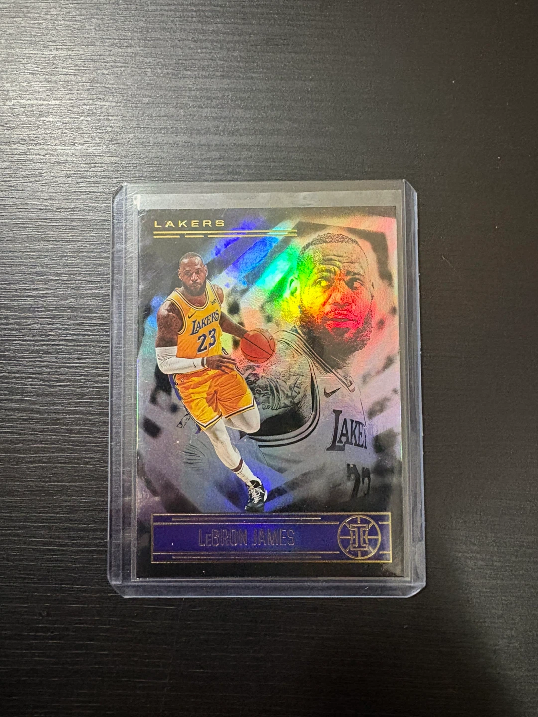 LeBron James Panini Illusions Basketball Card