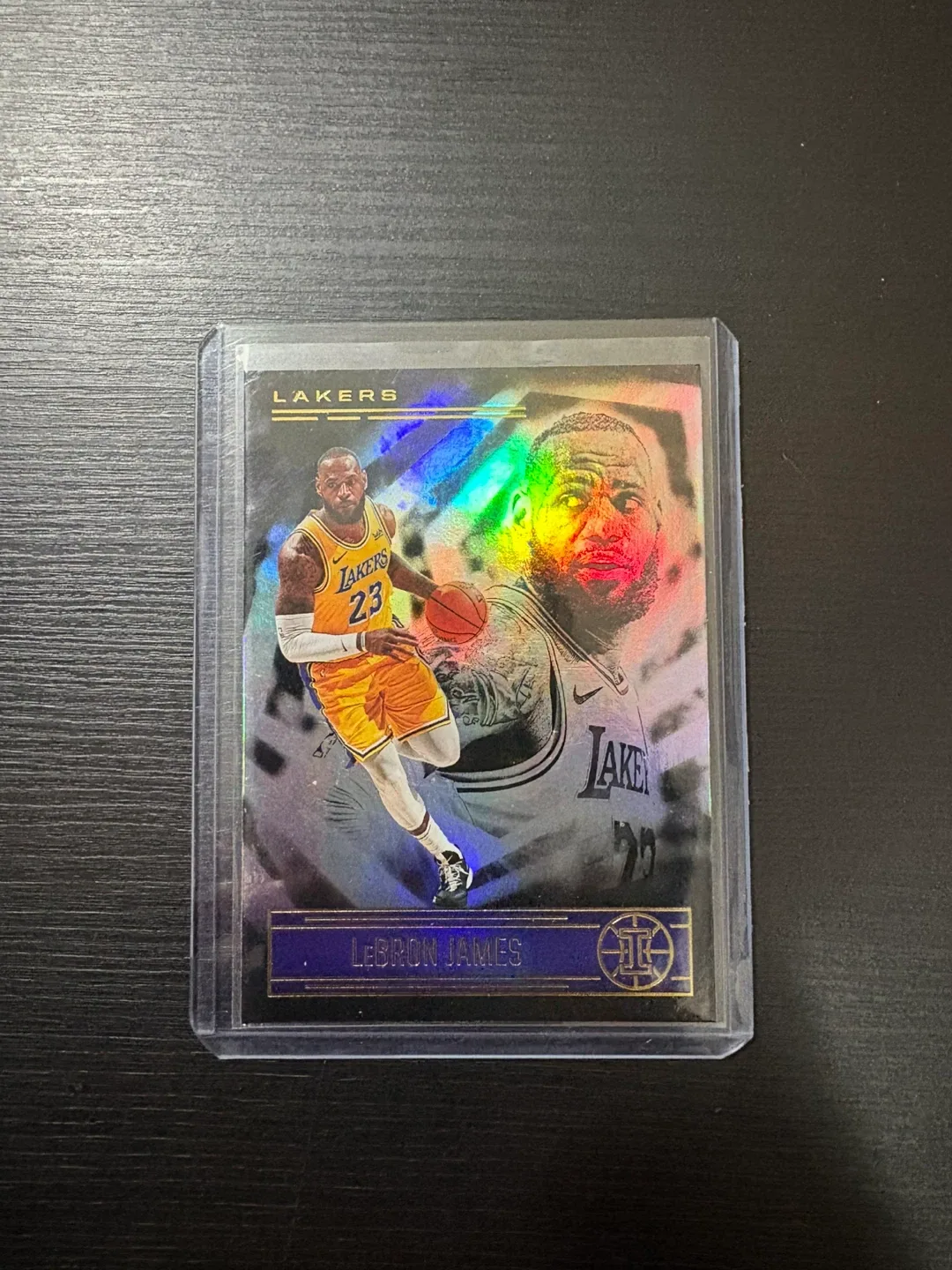 LeBron James Panini Illusions Basketball Card