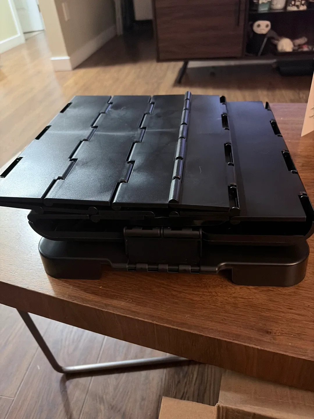 Portable Folding Toilet - Black image indicator(3)