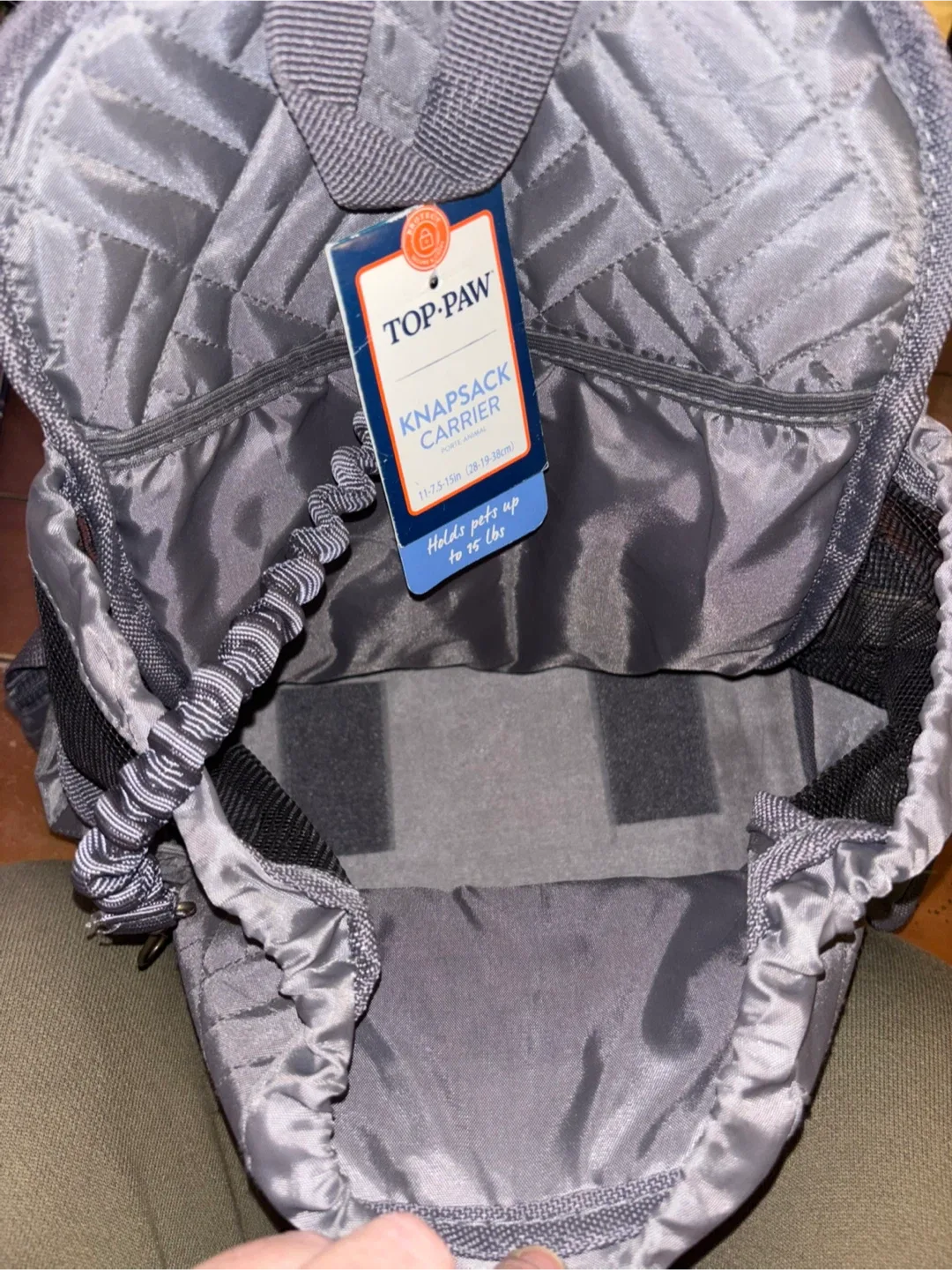 TOP-PAW Knapsack Carrier - New with Tags! image indicator(2)