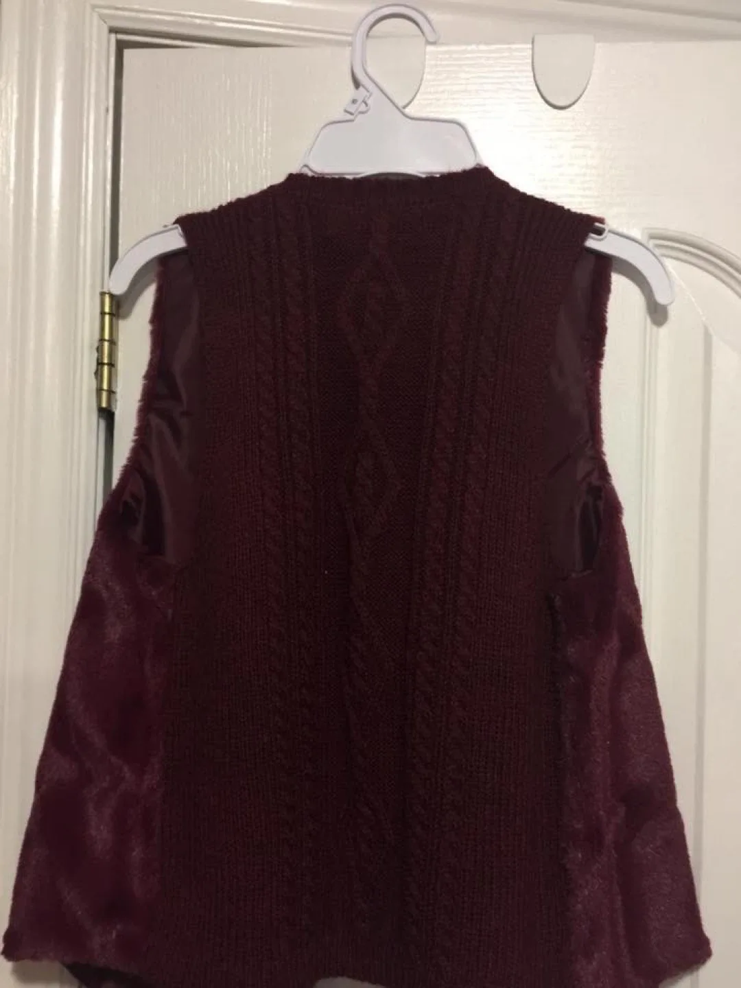 Sugar rush  Girls Faux Fur Vest - Size L image indicator(2)