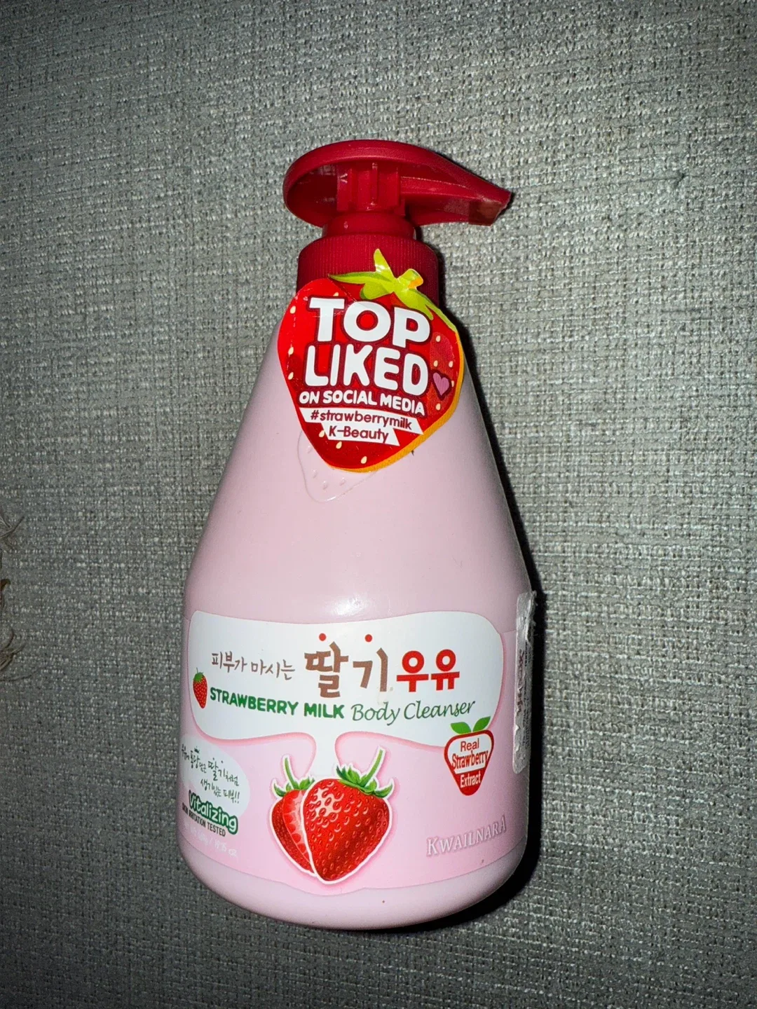 #cleanout KWAILNARA Strawberry Milk Body Cleanser