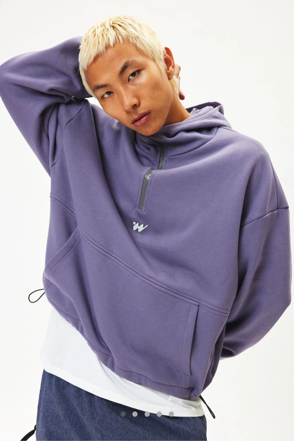 Without Walls Purple Hoodie - Size S