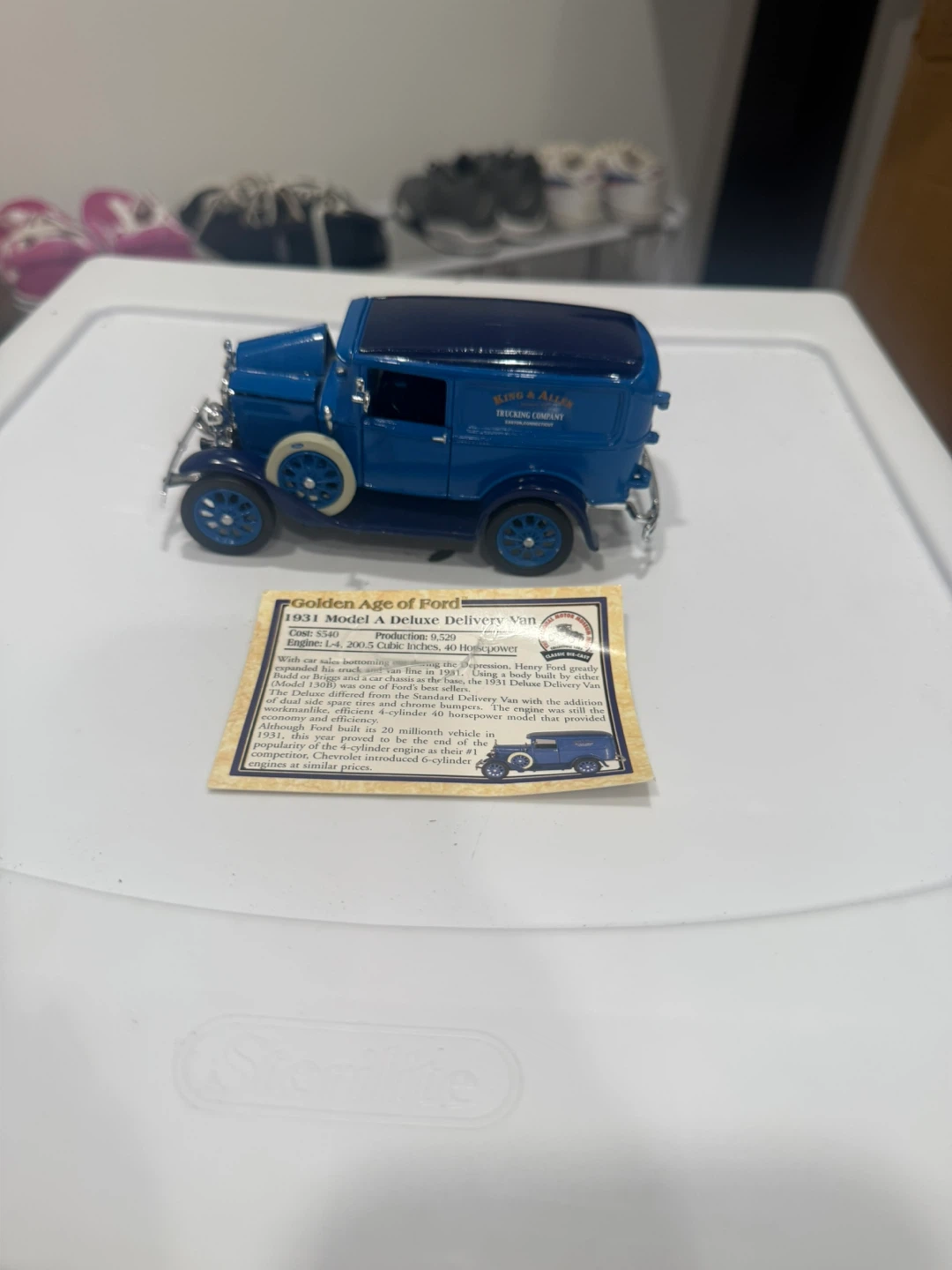 Golden Age Ford 1931 Model A Deluxe Delivery Van - photo 2