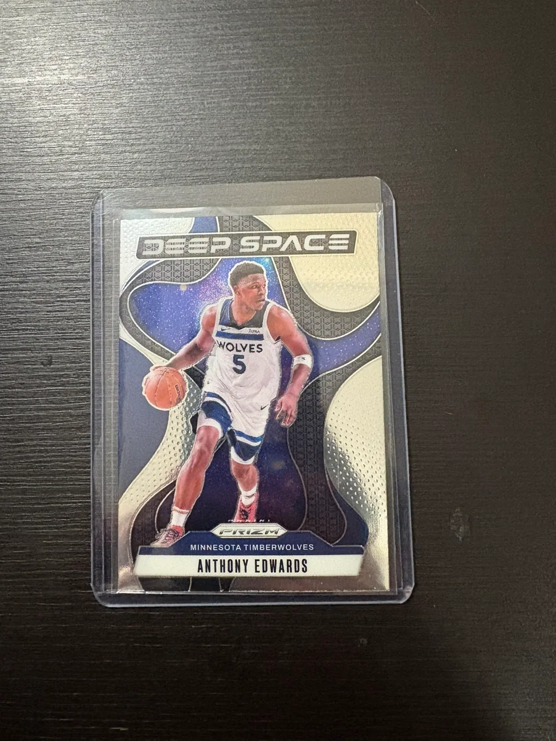 Anthony Edwards Deep Space Prizm Basketball Card