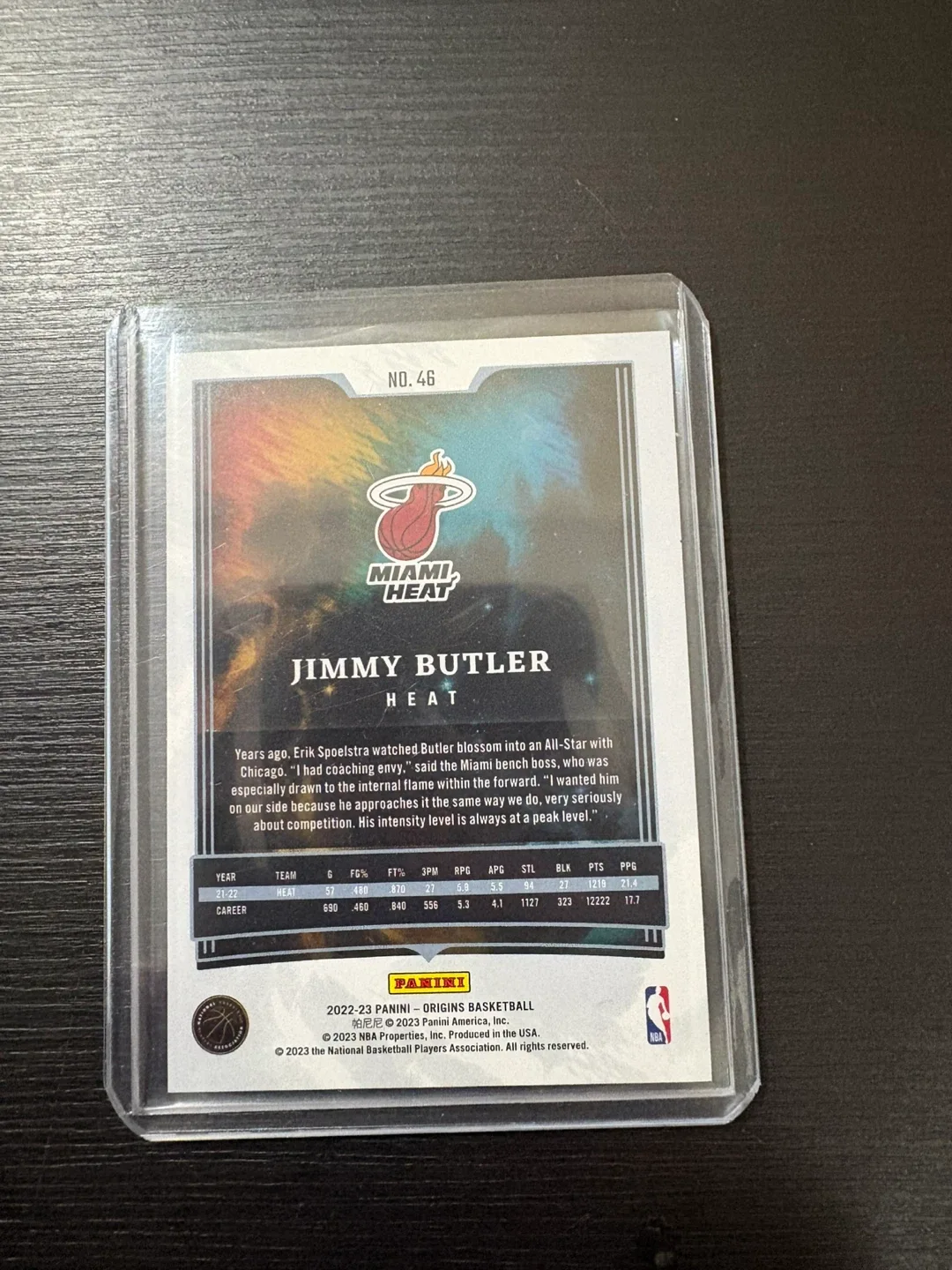 Jimmy Butler Panini Origins Basketball Card image indicator(2)