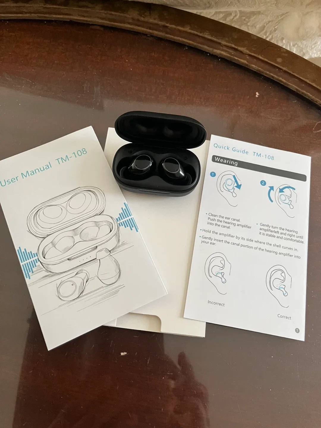 KIBVOE TM-108 Hearing Amplifier - Like New!