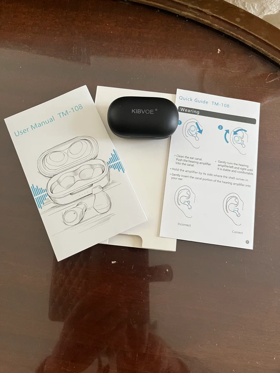 KIBVOE TM-108 Hearing Amplifier - Like New! image indicator(2)