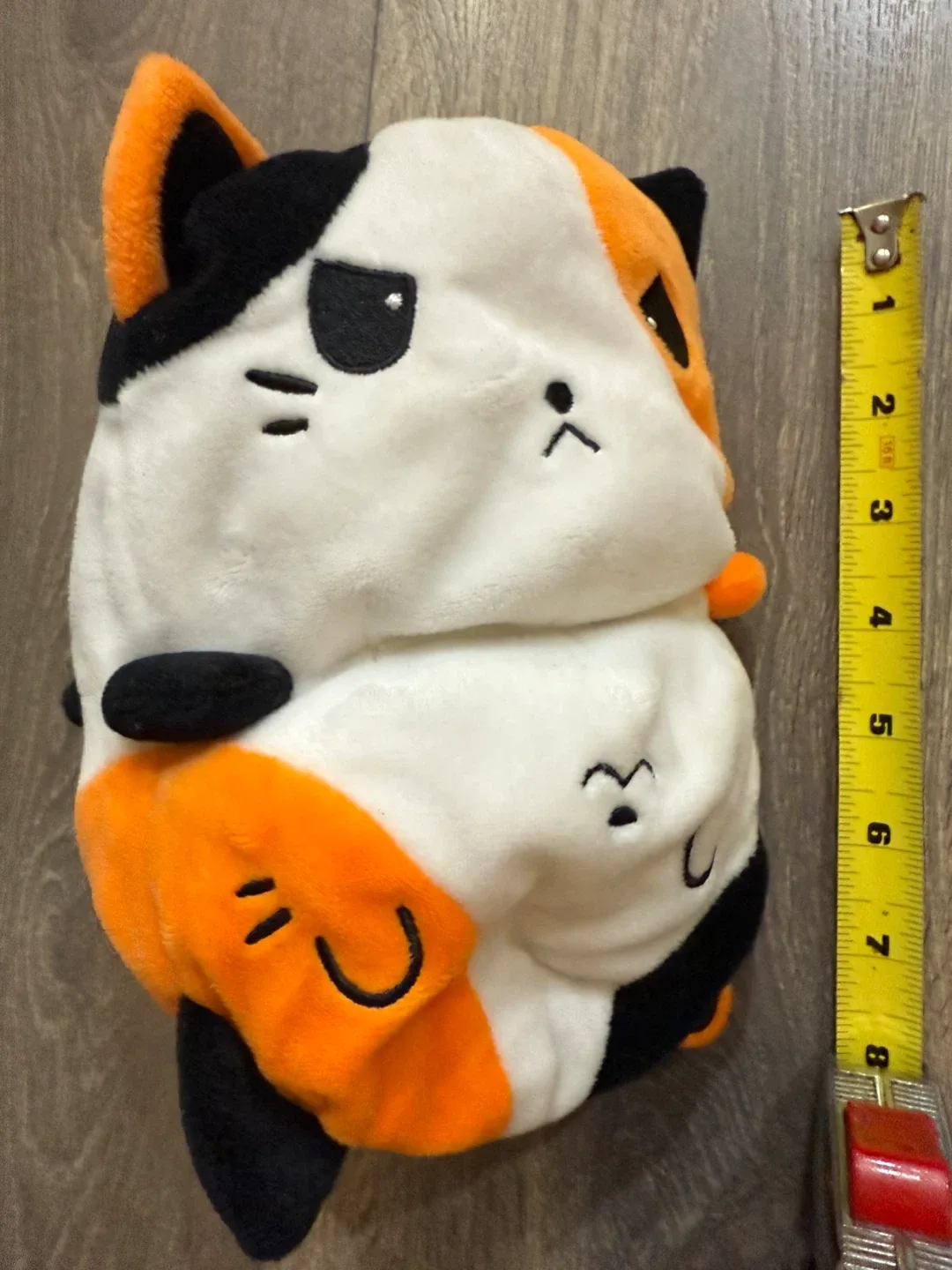 Cat Plushie - White, Orange, Black image indicator(3)