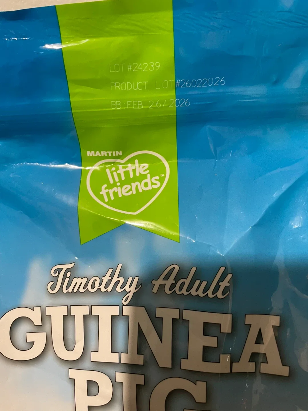 Brand New Guinea Pig Food image indicator(2)