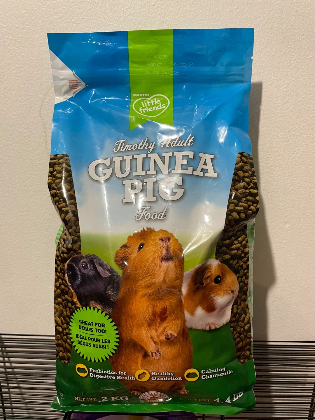 Brand New Guinea Pig Food