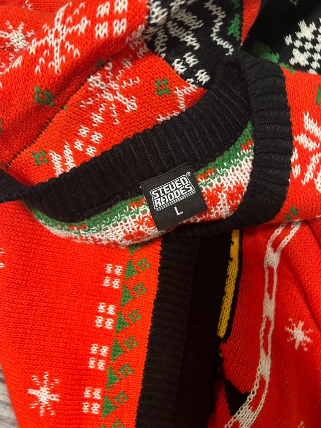 Steven Rhodes Christmas Sweater - Size L - photo 4
