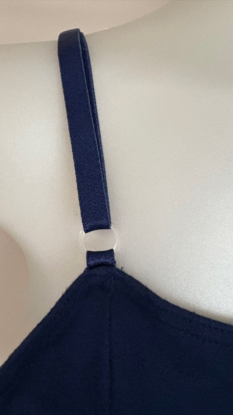 Navy Blue Cotton Blend Swimsuit 🩱- Size 10 - photo 2