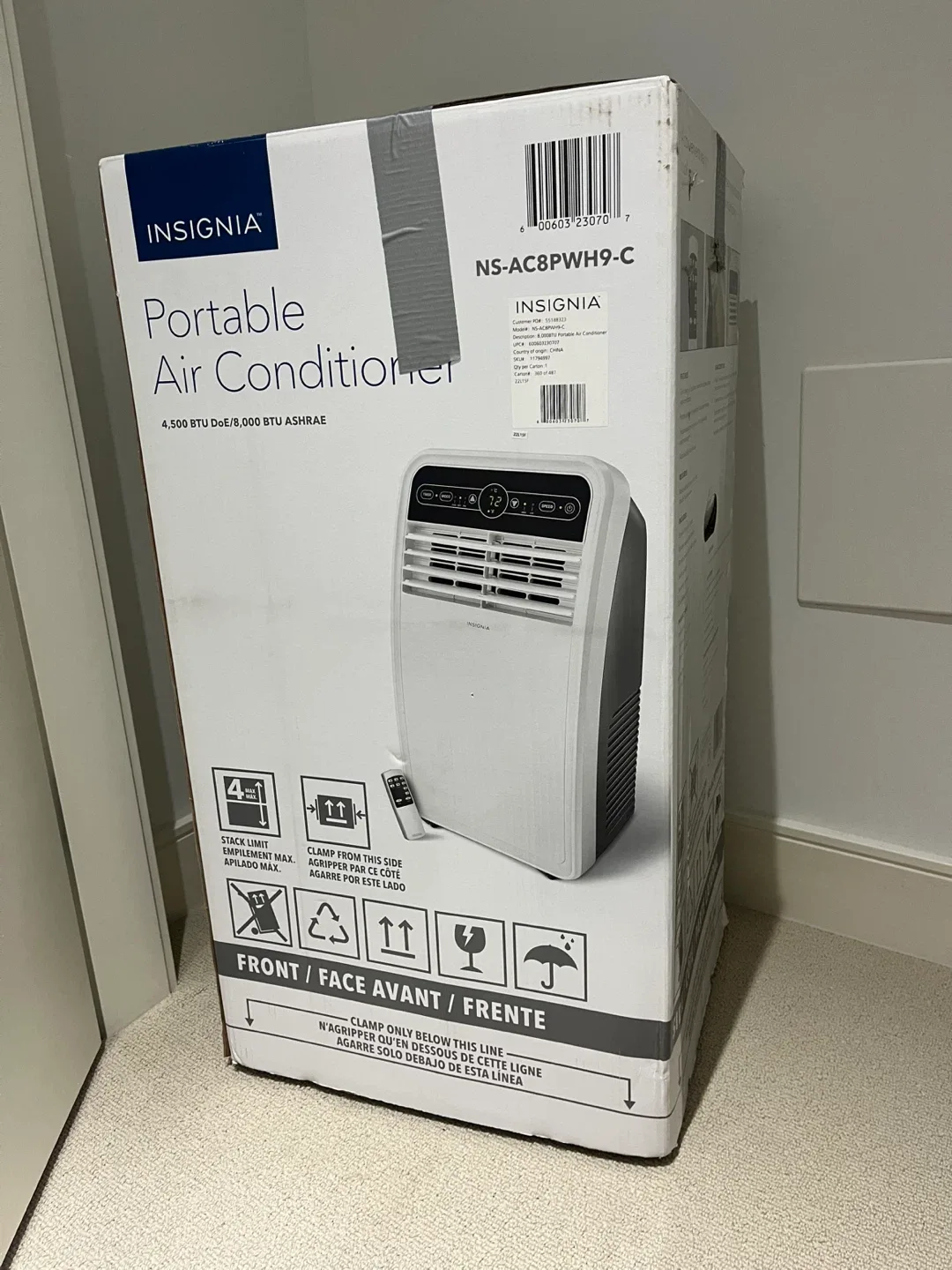 Air Conditioner + Dehumidifier + fan in one