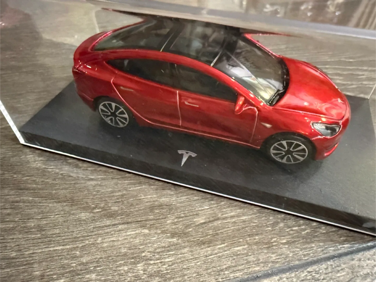 Tesla Model 3 Diecast Car - Red