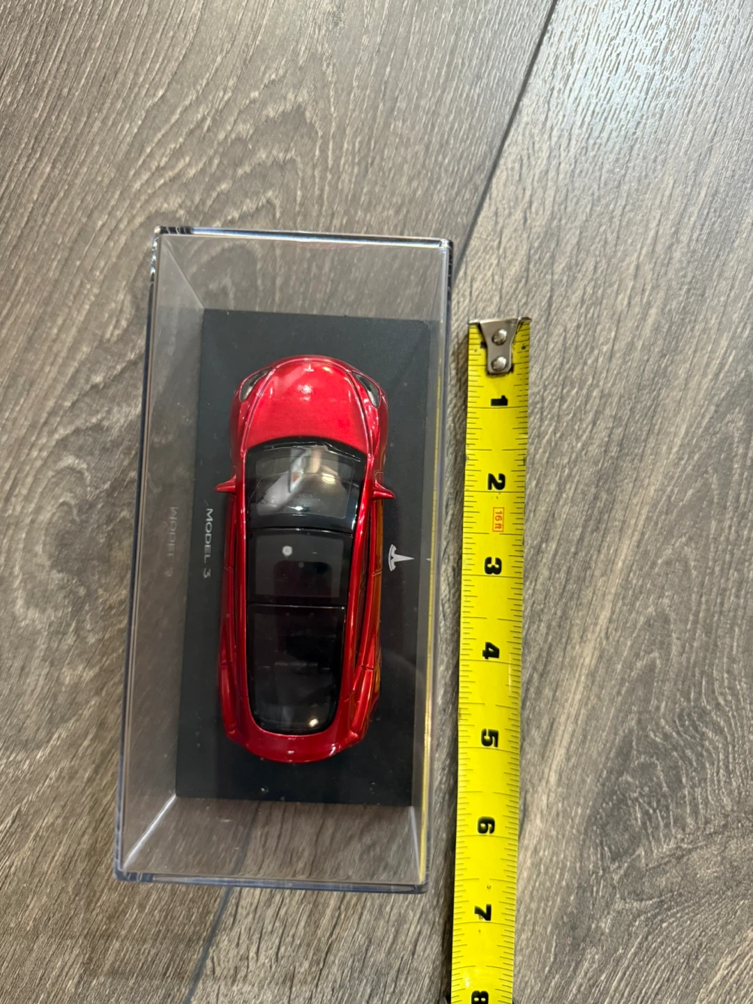 Tesla Model 3 Diecast Car - Red - photo 2