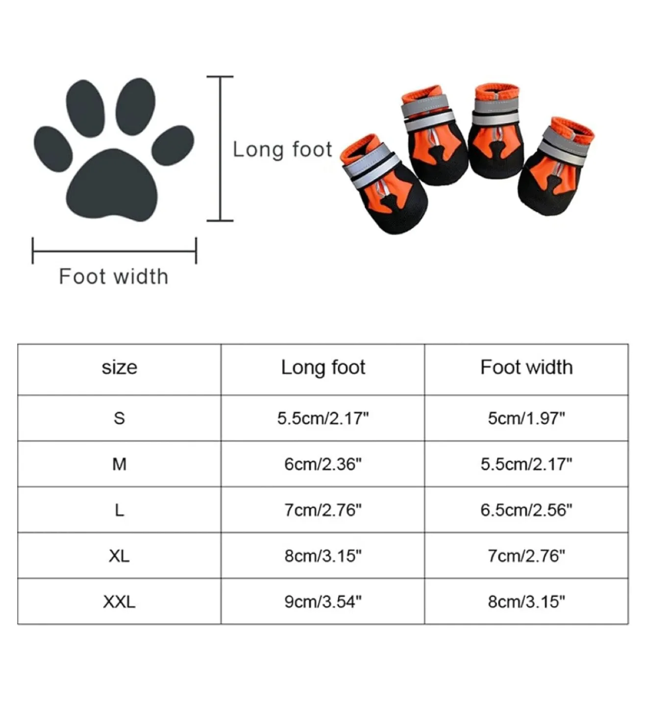 NEW! LOWER PRICE! 4 Bright Dog Boots image indicator(6)