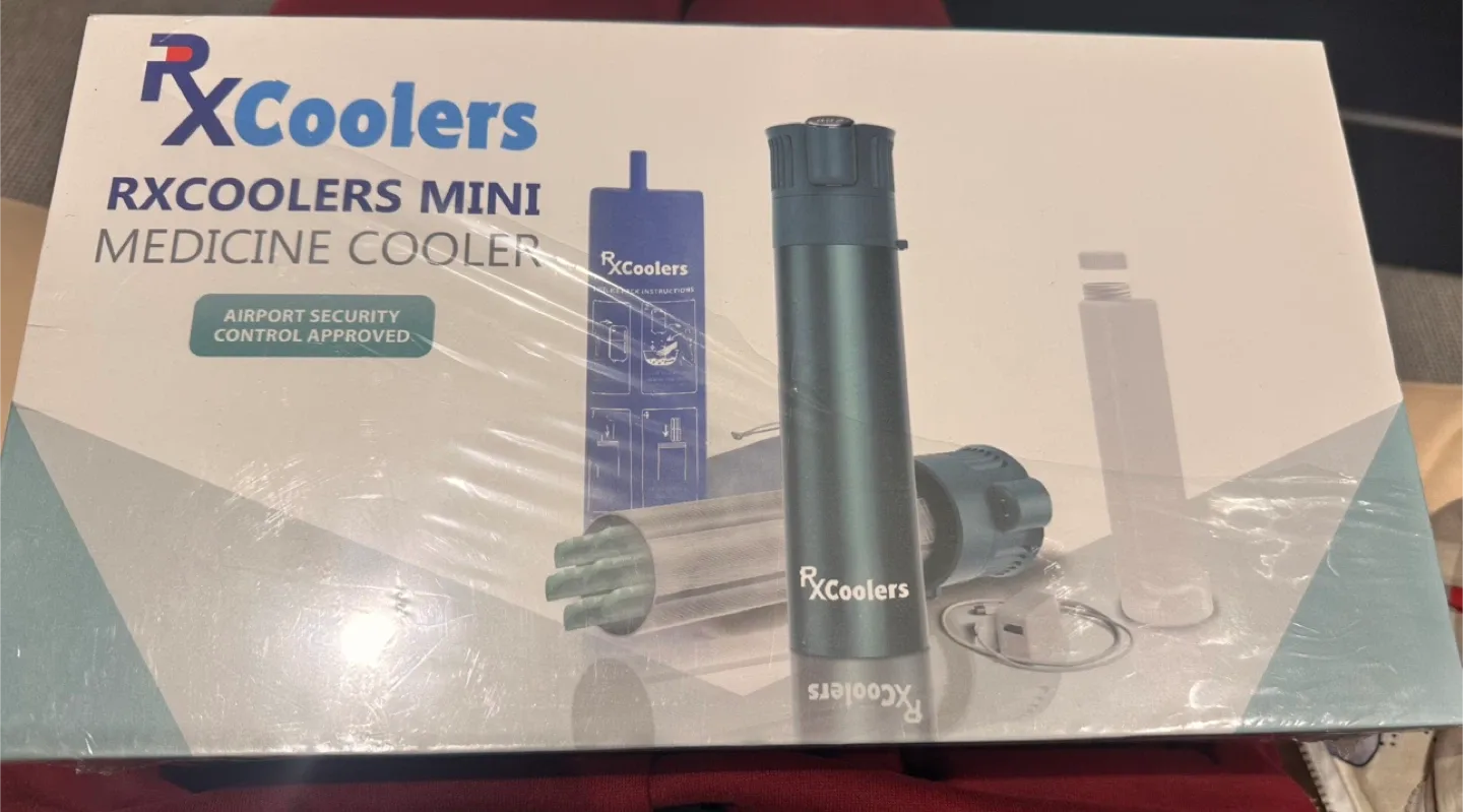 RxCoolers Mini Medicine Cooler - New in Box!