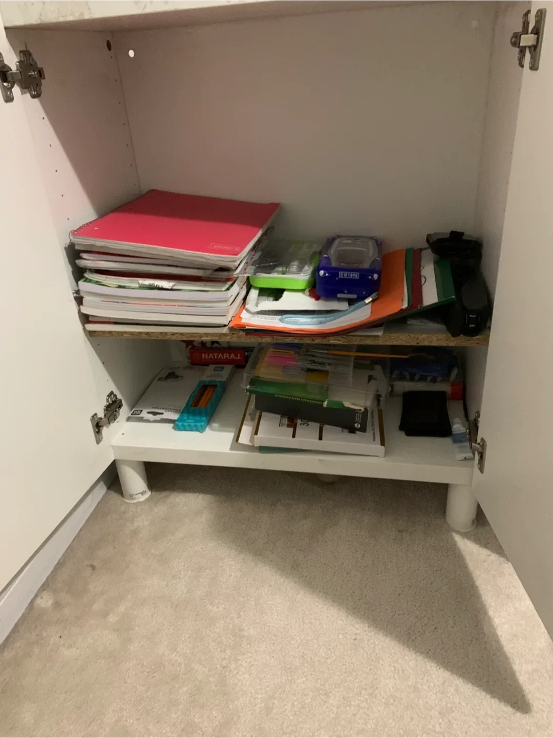 IKEA White Storage Cabinet - $30