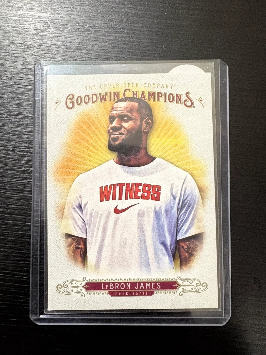 LeBron James Goodwin Champions Basketball Card