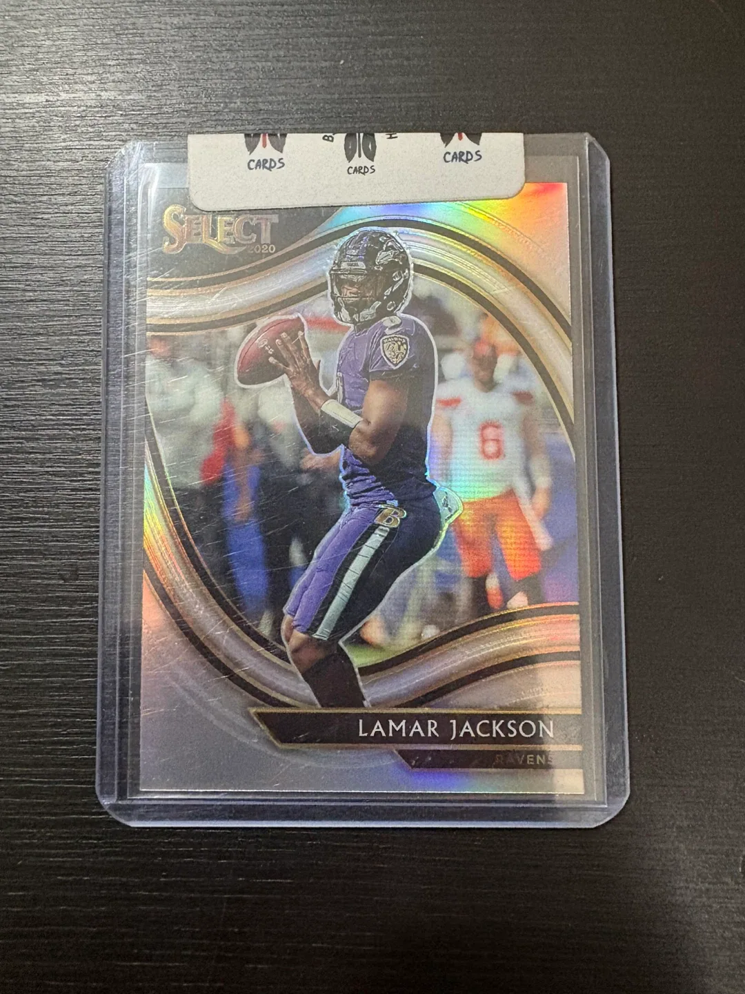 Lamar Jackson Panini Select Football Card