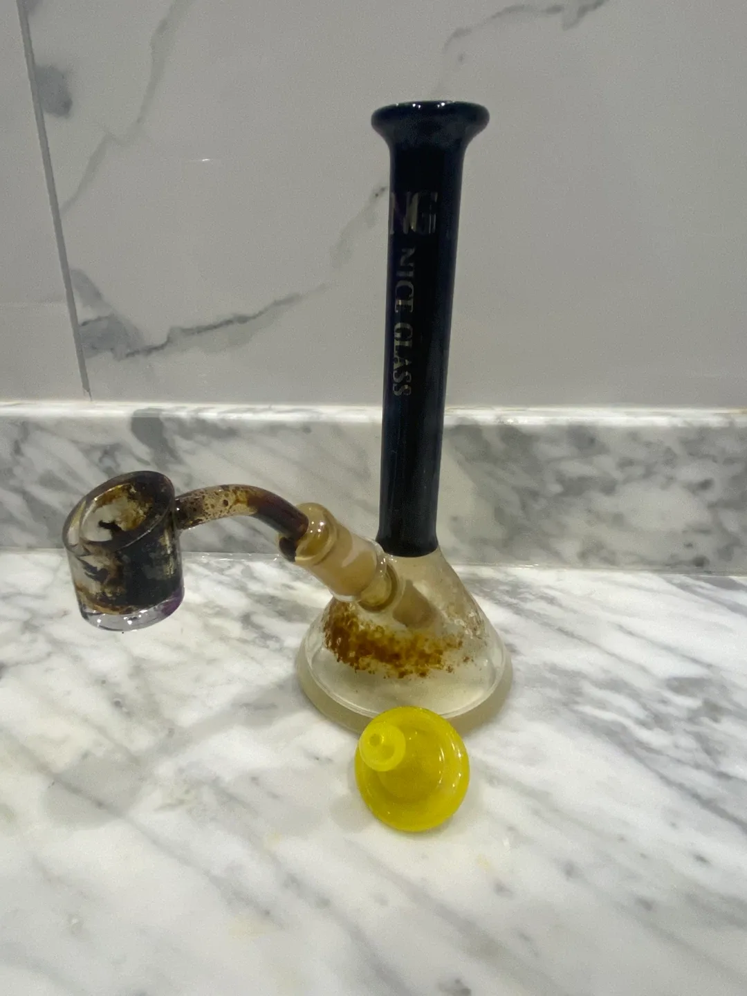 Nice Glass dab rig set