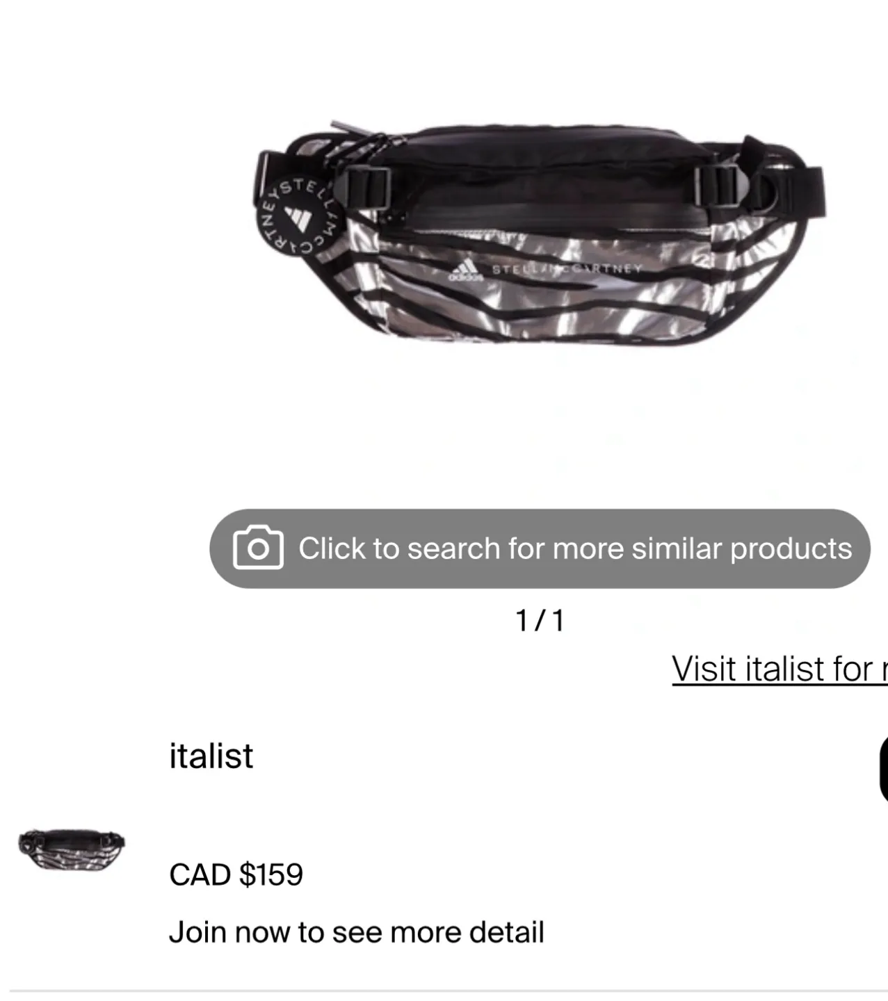 Adidas by Stella McCartney Belt Bag image indicator(2)