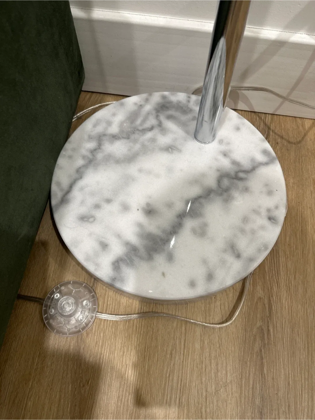 Arc Floor Lamp with Marble Base image indicator(2)