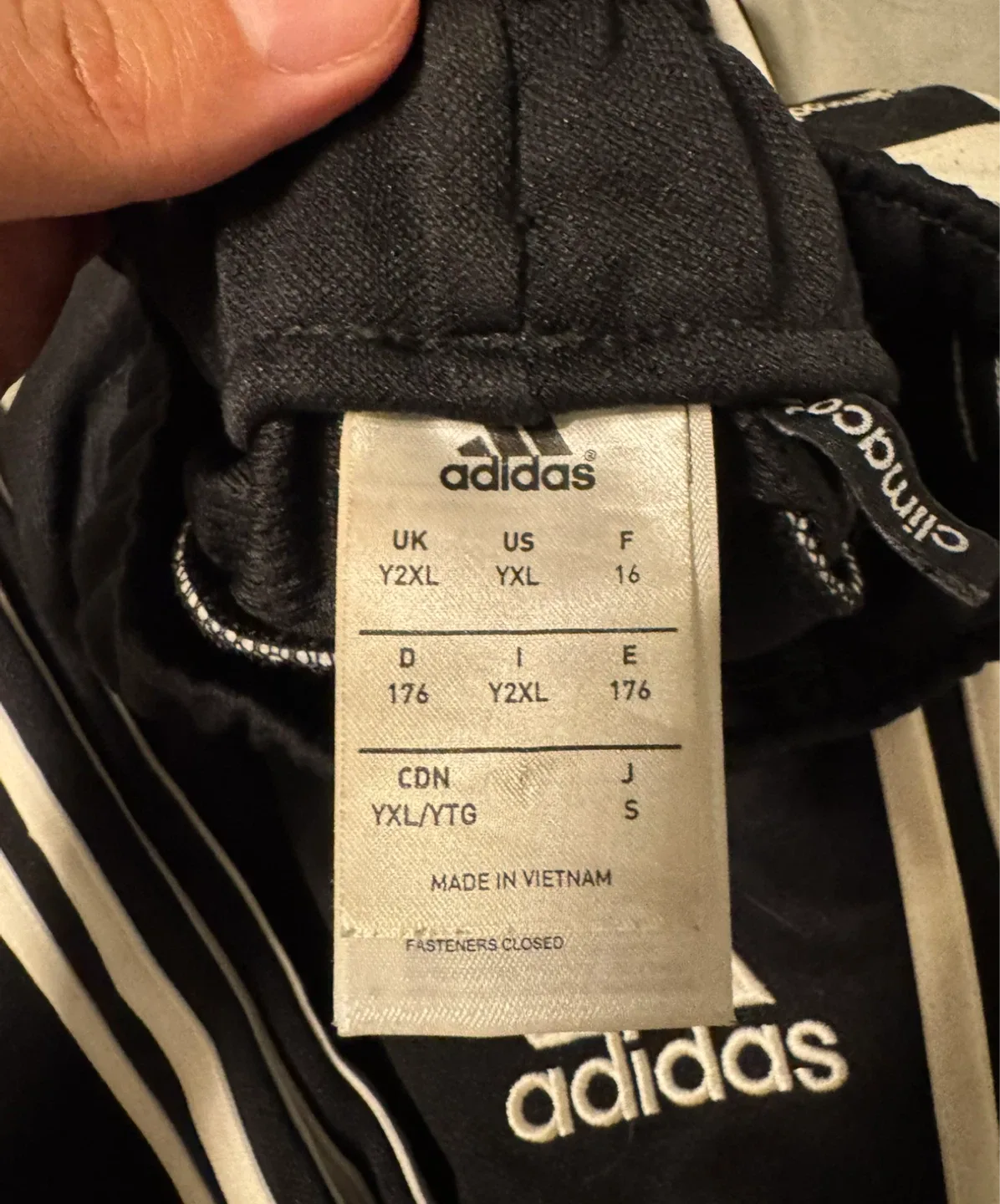 Adidas Black Track Pants image indicator(2)
