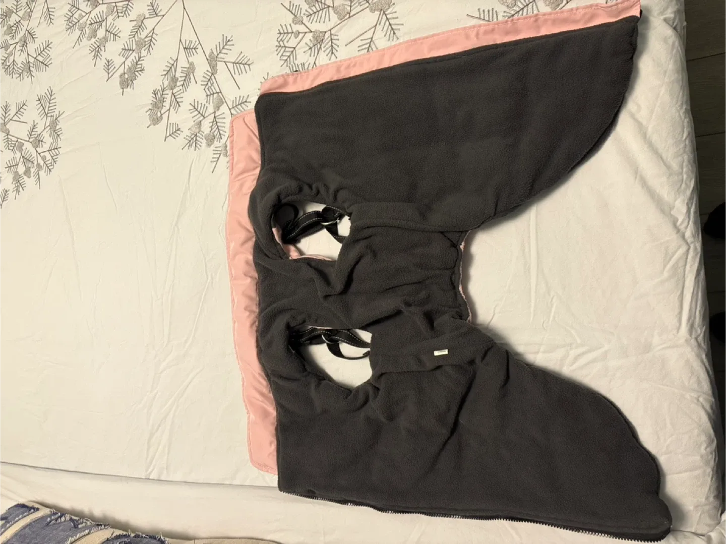 Pink & Grey Dog Coat image indicator(2)