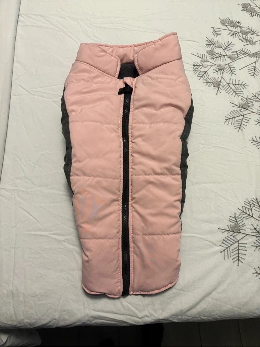 Pink & Grey Dog Coat image indicator(3)
